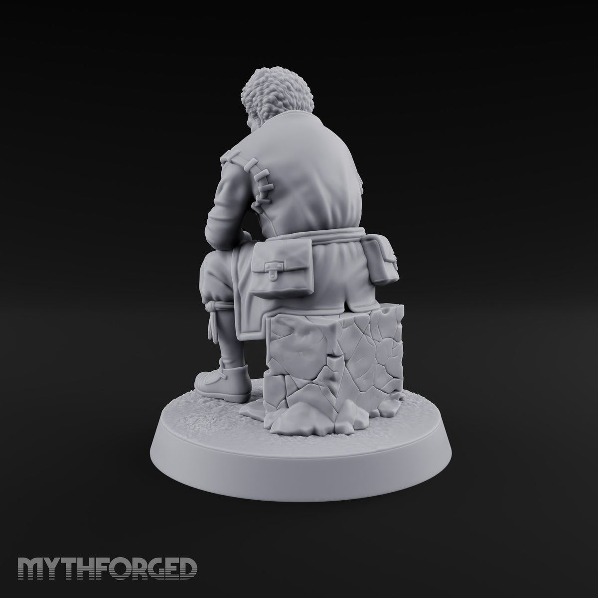 Taking a Breather Human Knight