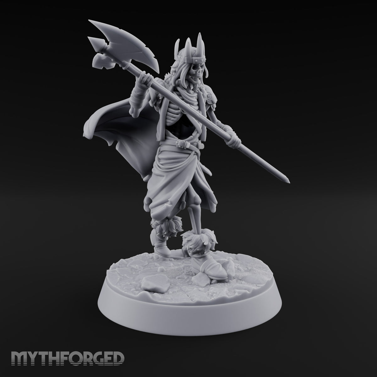 Still Answering the Muster Skeleton Warriors — A · Spear + Spear (Thrusting) + Dagger · Mounted