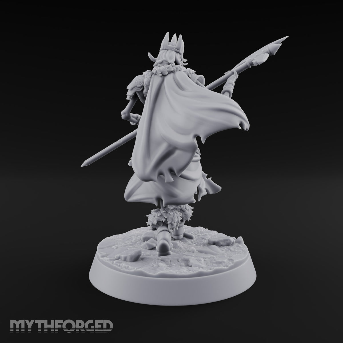 Still Answering the Muster Skeleton Warrior A — Spear