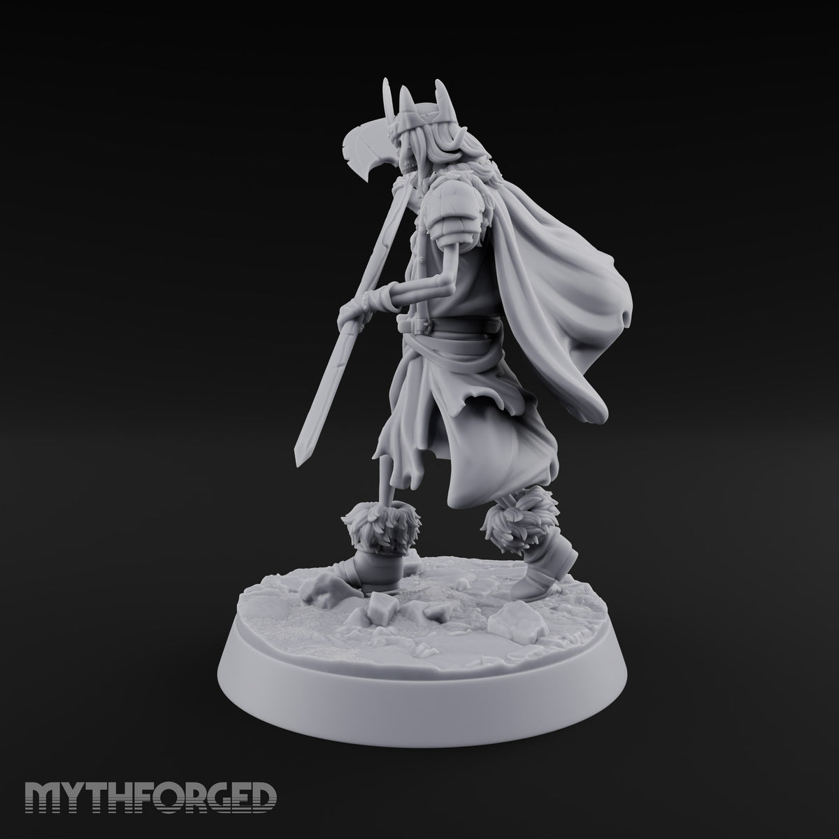 Still Answering the Muster Skeleton Warrior A — Spear
