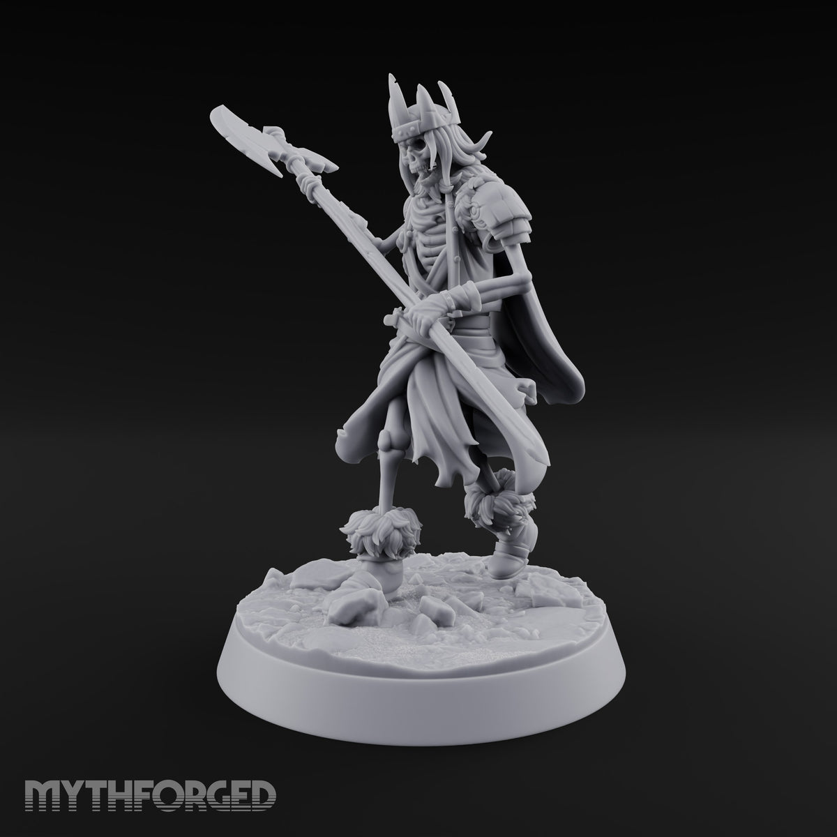 Still Answering the Muster Skeleton Warrior A — Spear