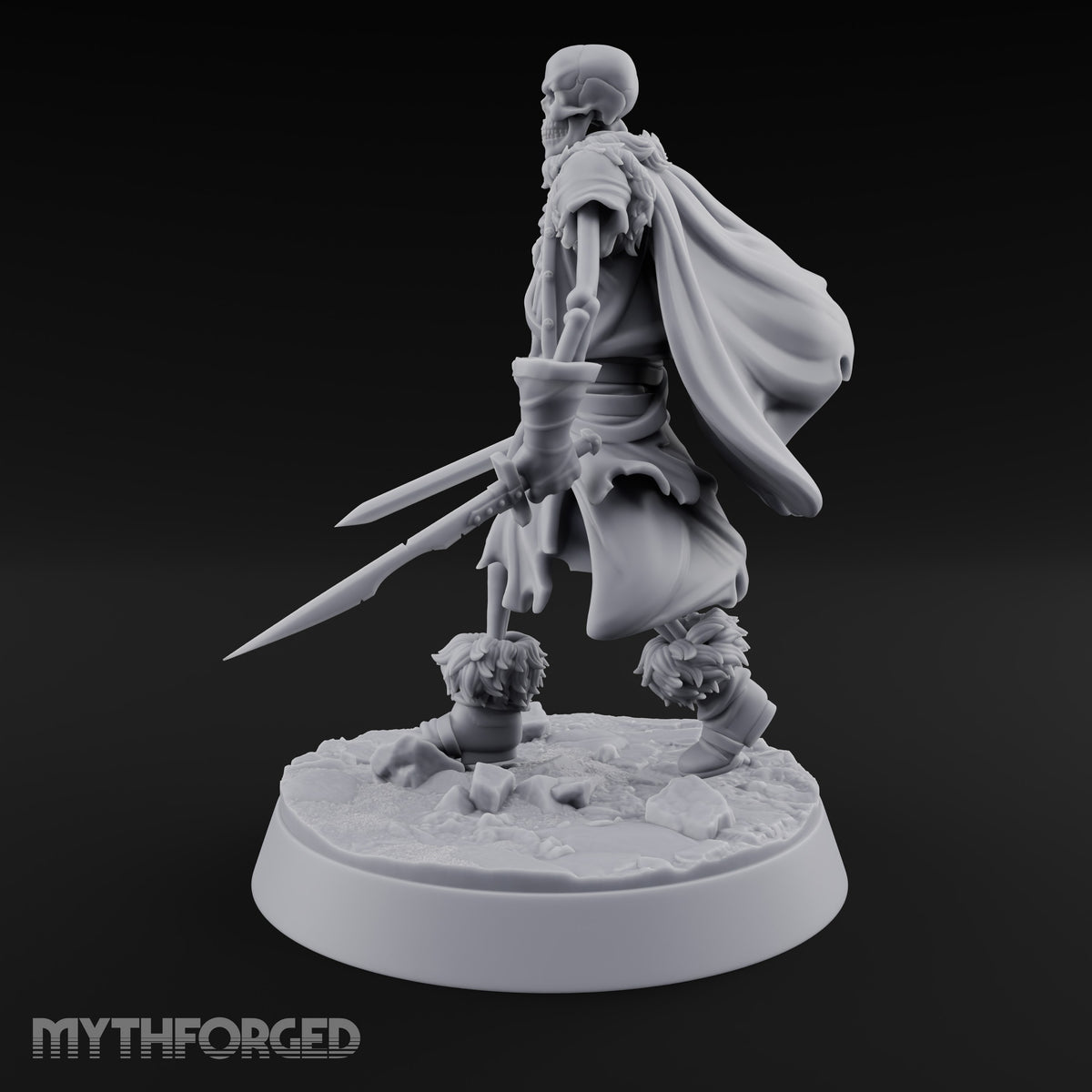 Still Answering the Muster Skeleton Warrior A — Twin Swords