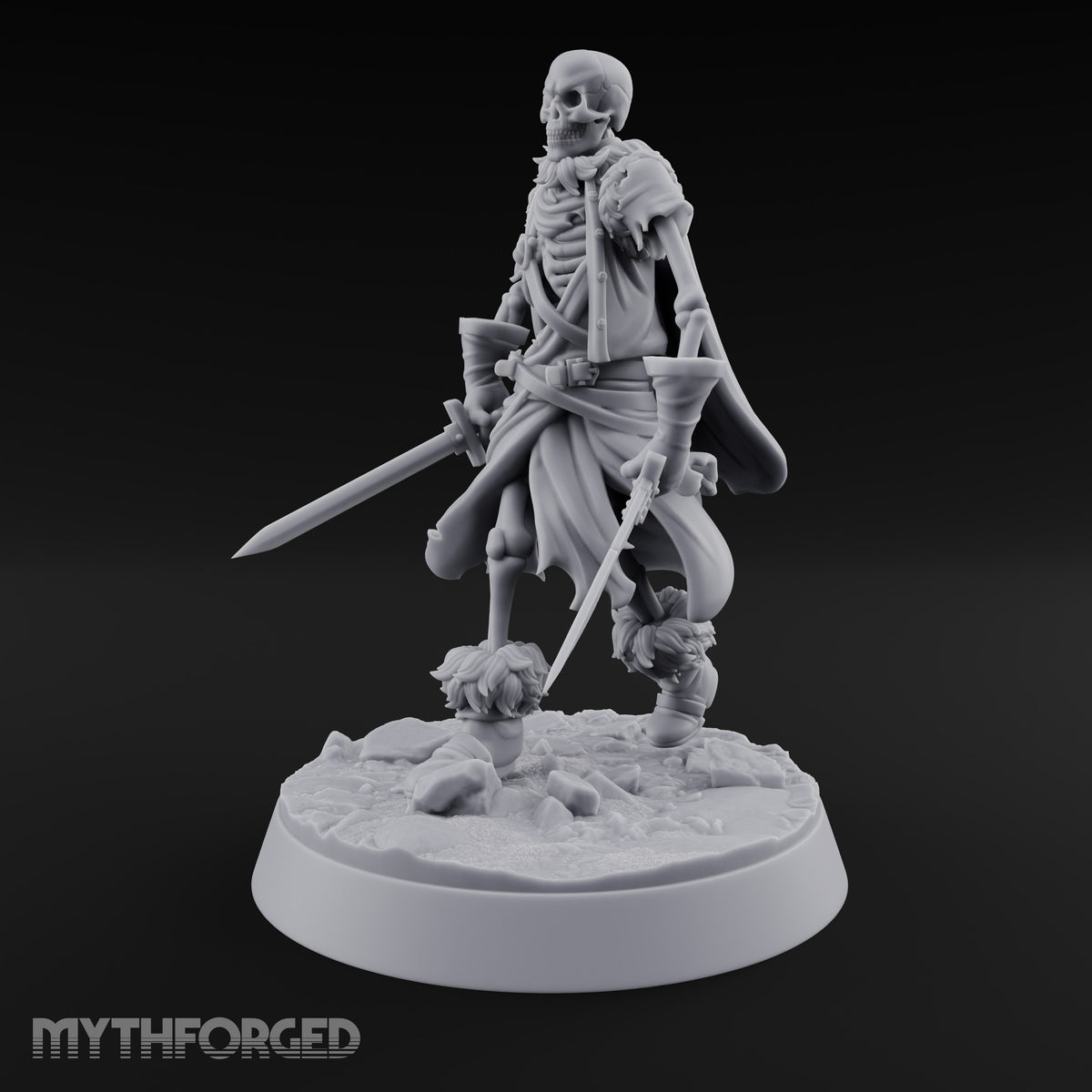 Still Answering the Muster Skeleton Warrior A — Twin Swords