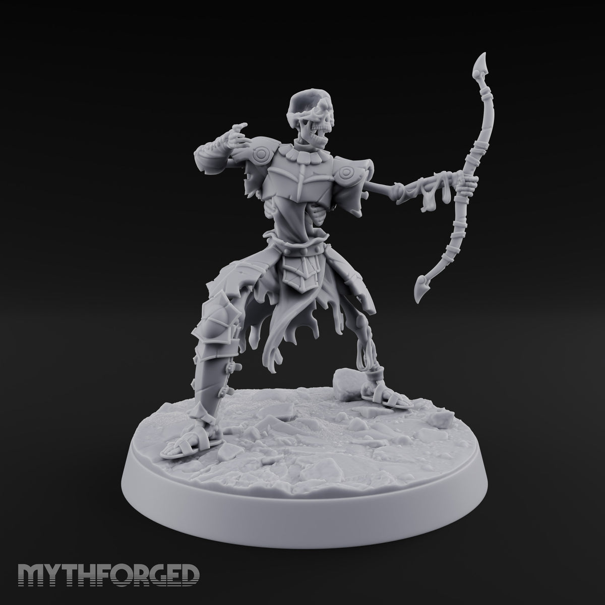Bones Still Taking Orders Skeleton Warrior B — Spear (Pointing)