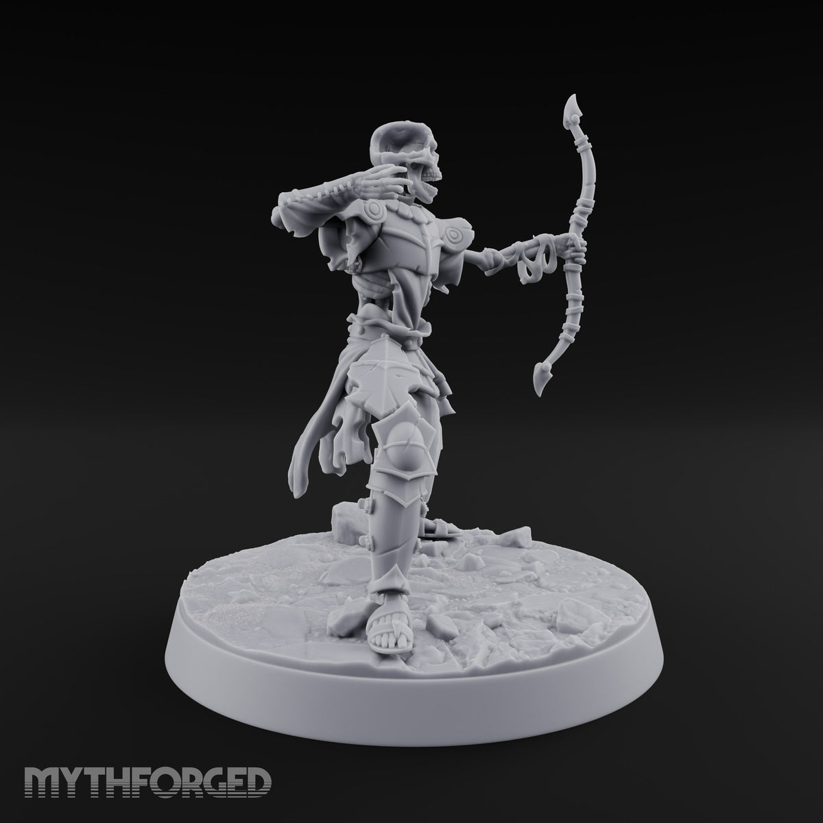 Bones Still Taking Orders Skeleton Warrior B — Spear (Pointing)