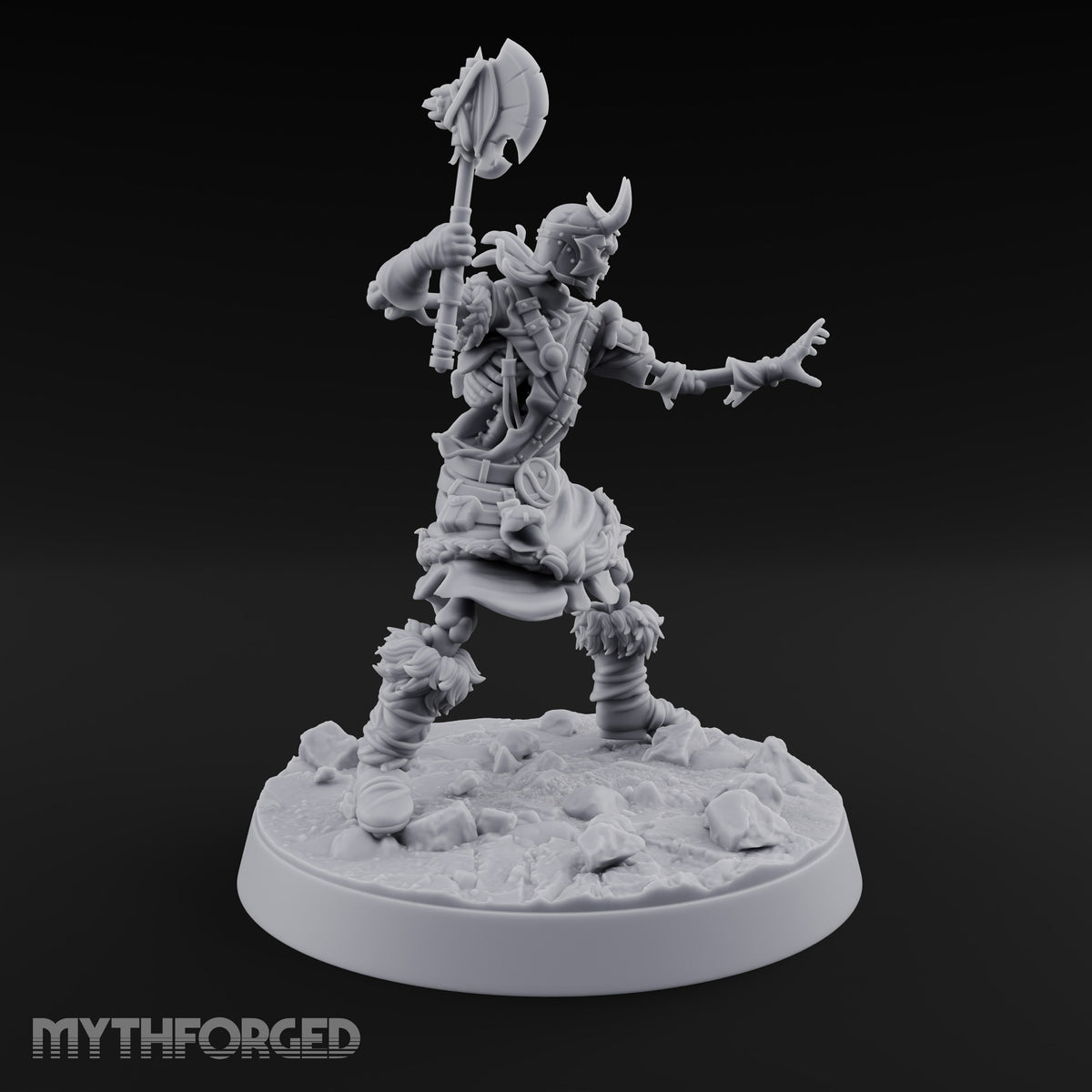 Bones Still Taking Orders Skeleton Warriors — C · Twin Swords + Spear (Pointing) + Axe