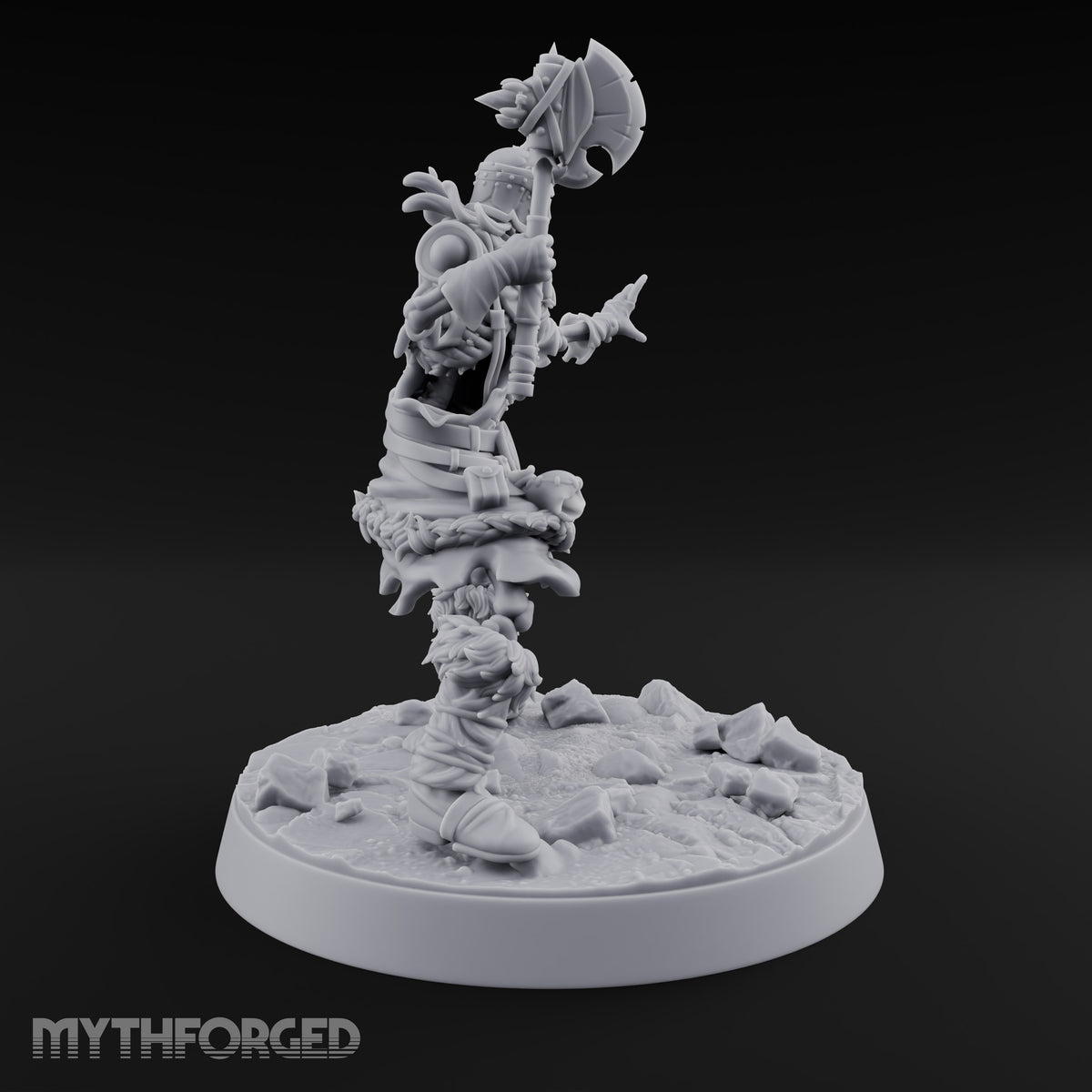 Still Answering the Muster Skeleton Warrior C — Axe