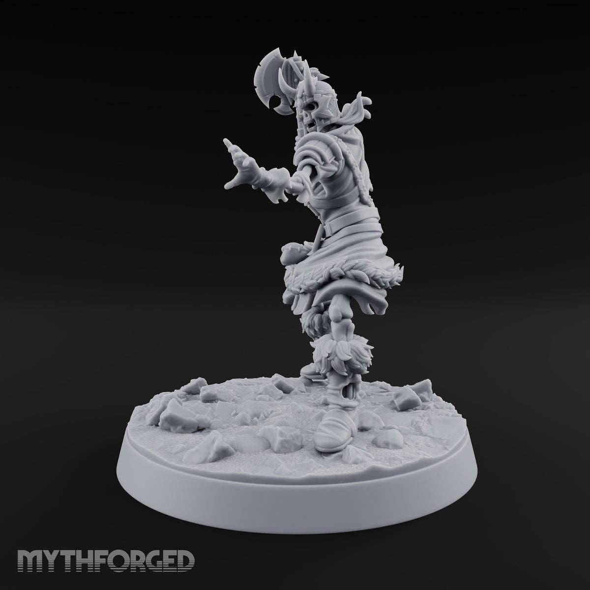 Still Answering the Muster Skeleton Warrior C — Axe