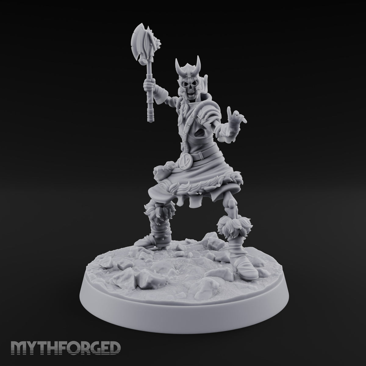 Bones Still Taking Orders Skeleton Warrior C — Axe
