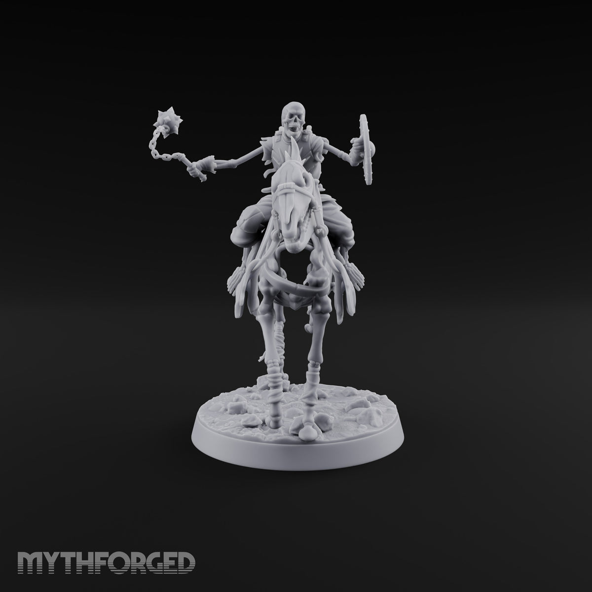 Still Answering the Muster Skeleton Warrior D — Mounted