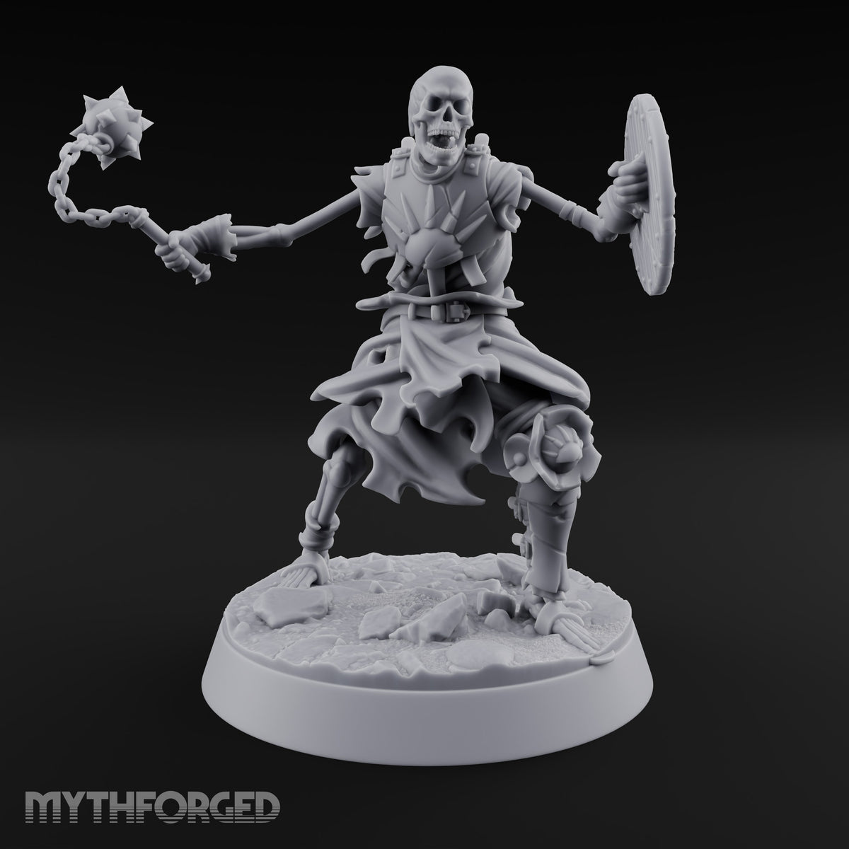 Still Answering the Muster Skeleton Warrior D — Standing