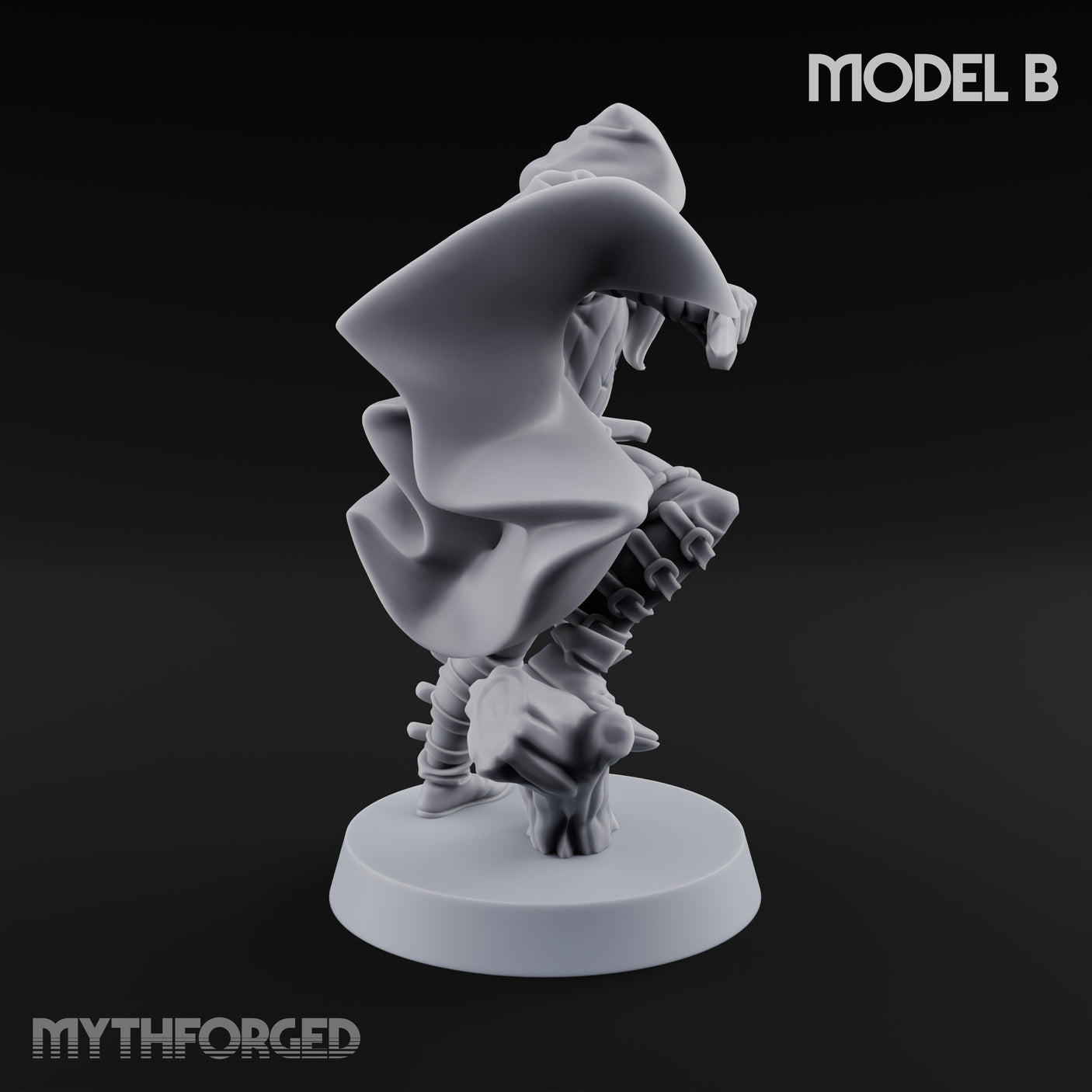 Skulking About Human Thief B Miniature for Dungeons and Dragons, Pathfinder or other TTRPGs