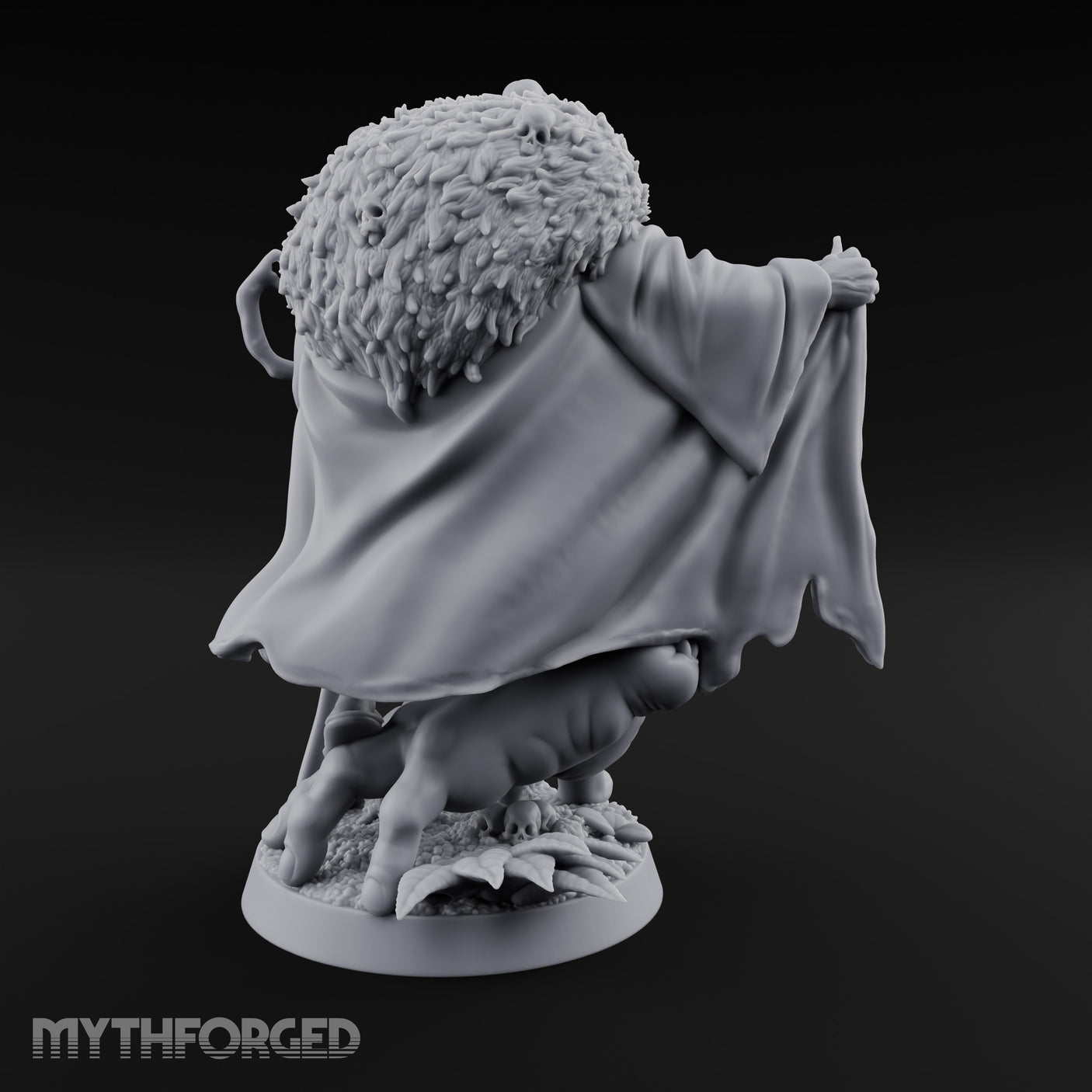 Skull Key Clutching Hag Witch Miniature for Dungeons and Dragons, Pathfinder or other TTRPGs