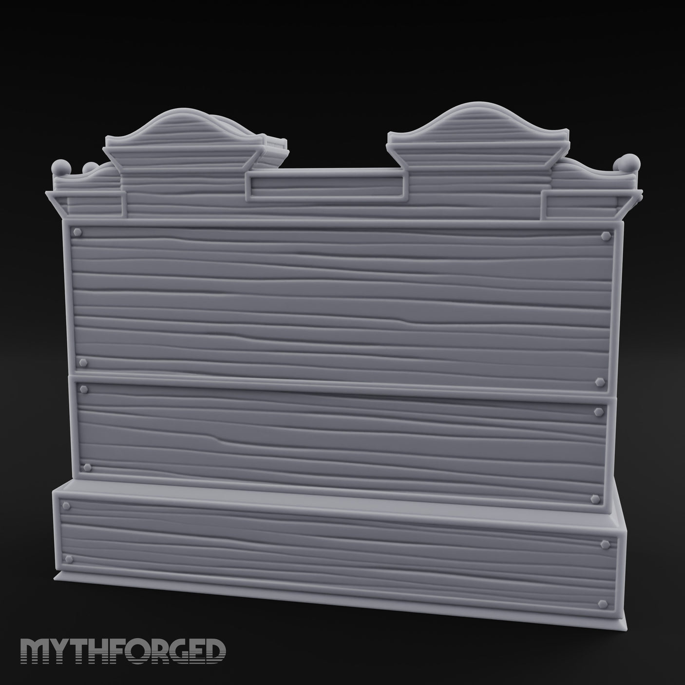Skull-Shelved Drawer-Banked Scholar's Grand Library Cabinet Miniature for Dungeons and Dragons, Pathfinder or other TTRPGs