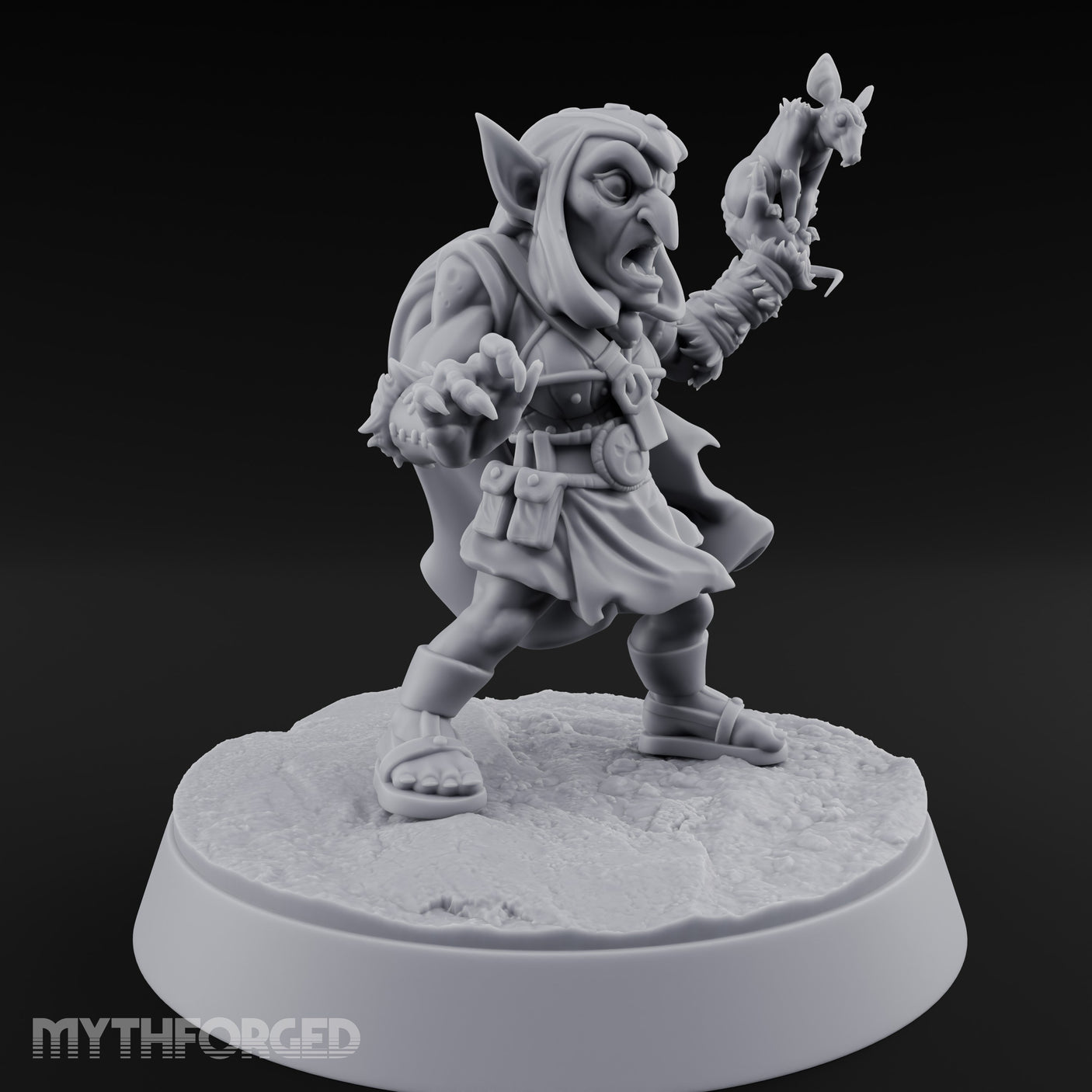 Skull Staff Brandishing Goblin Pet Seller gallery 2