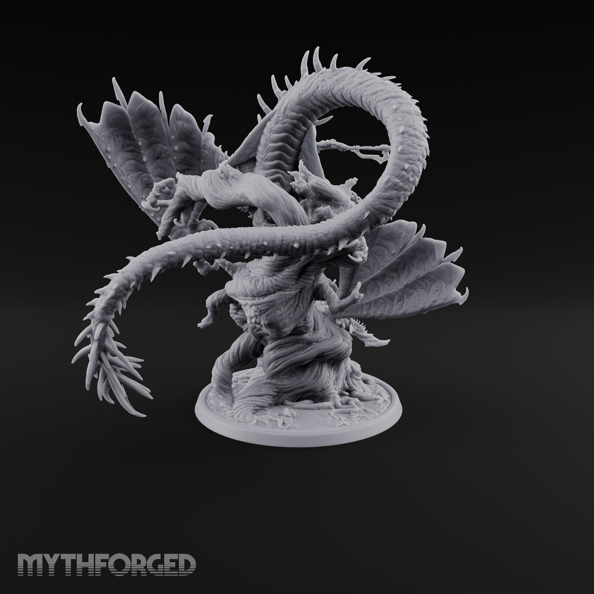 Saddled and Unbothered Lizardfolk Rider on Wyvern