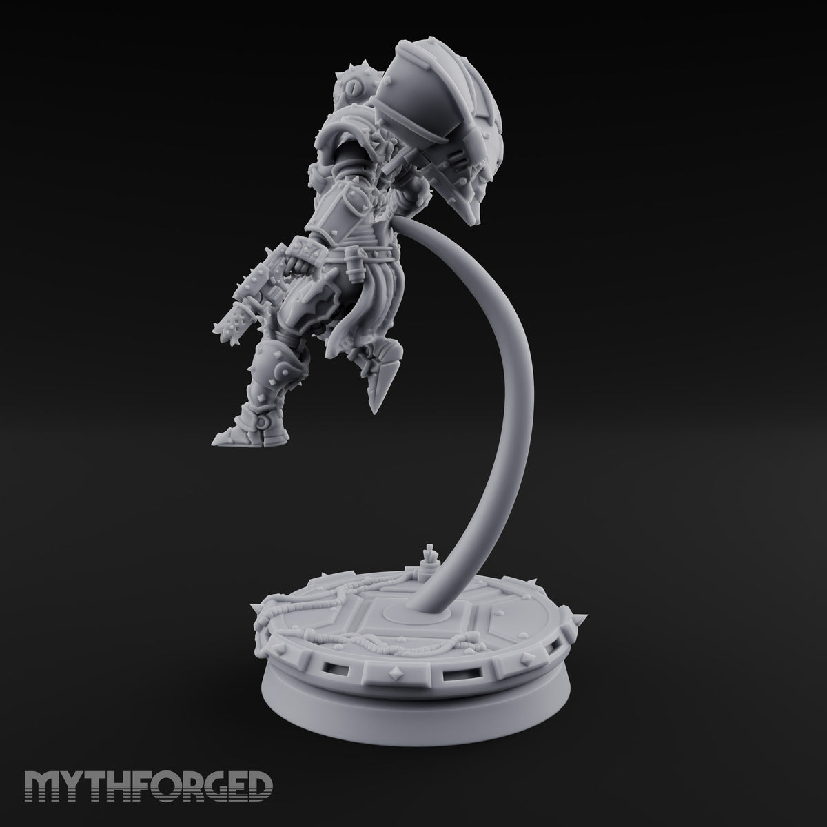 Prayers Descend Armed Human Jump Pack Warrior E