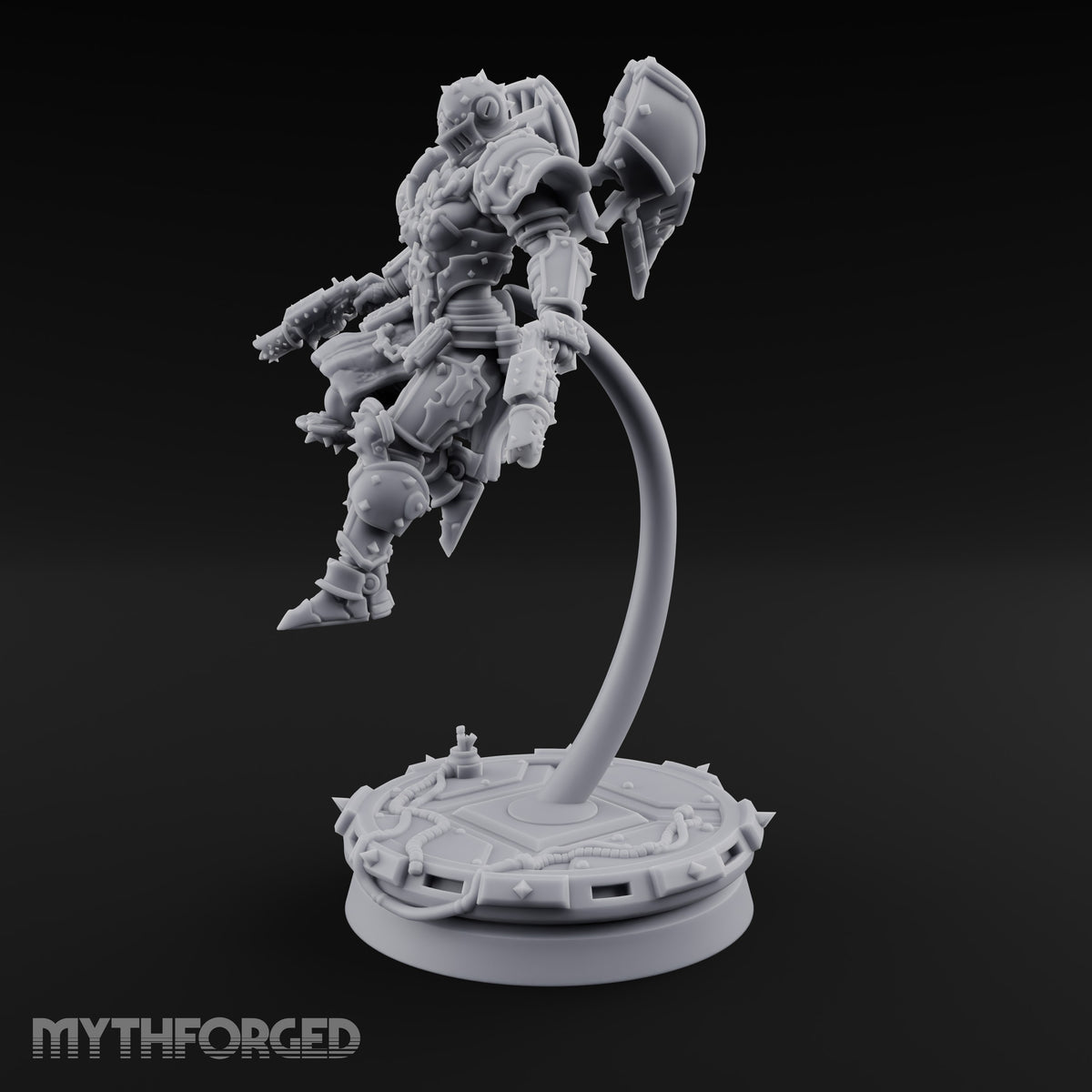 Prayers Descend Armed Human Jump Pack Warrior E