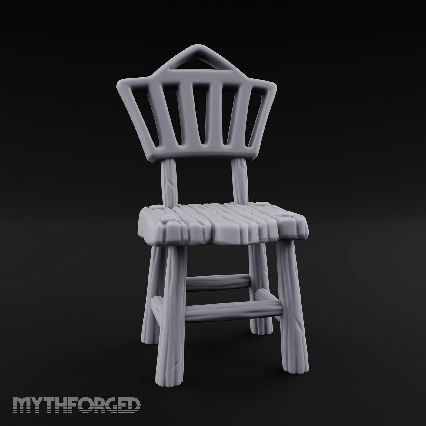 Slat-Backed Plank-Seated Tavern Chair gallery 2