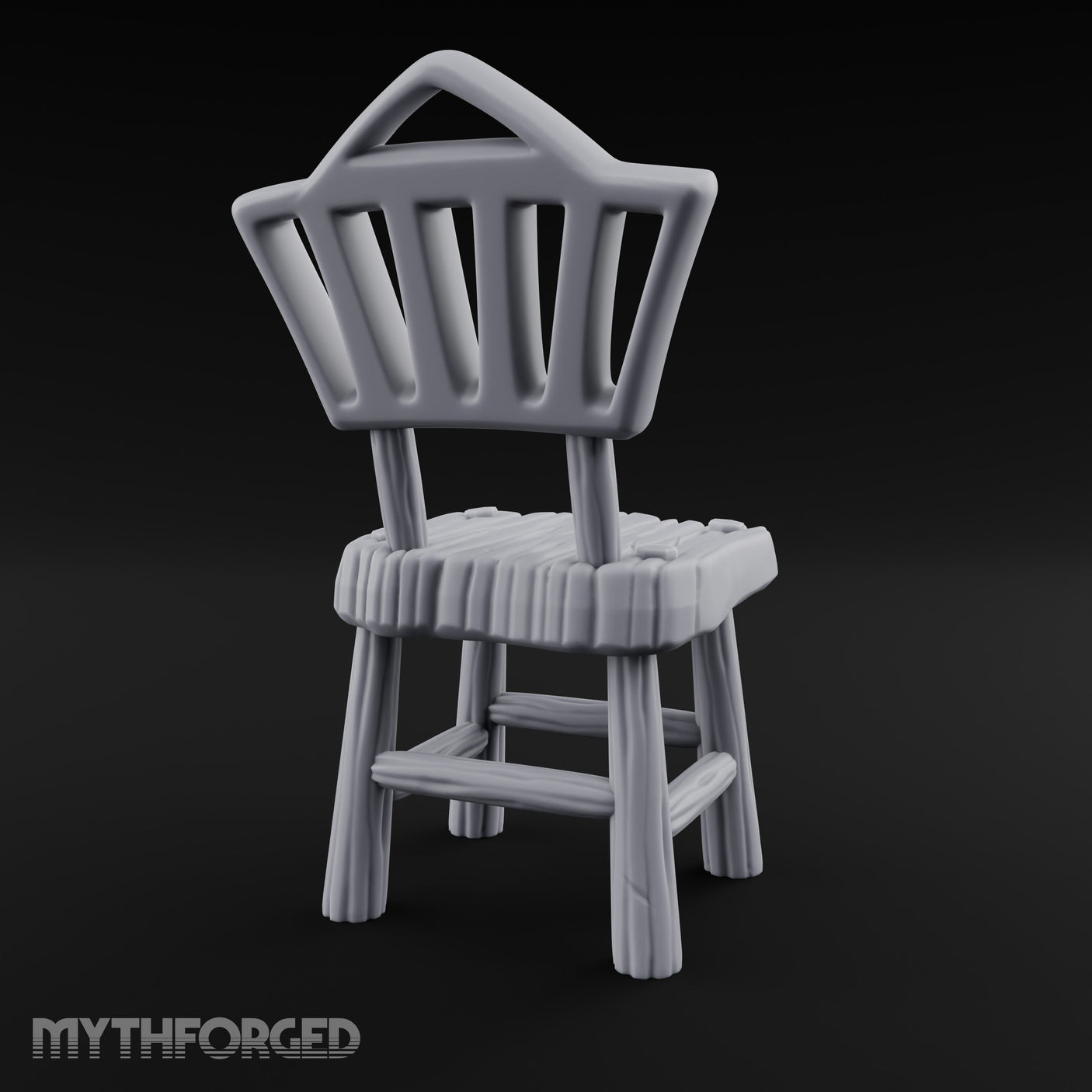Slat-Backed Plank-Seated Tavern Chair gallery 5