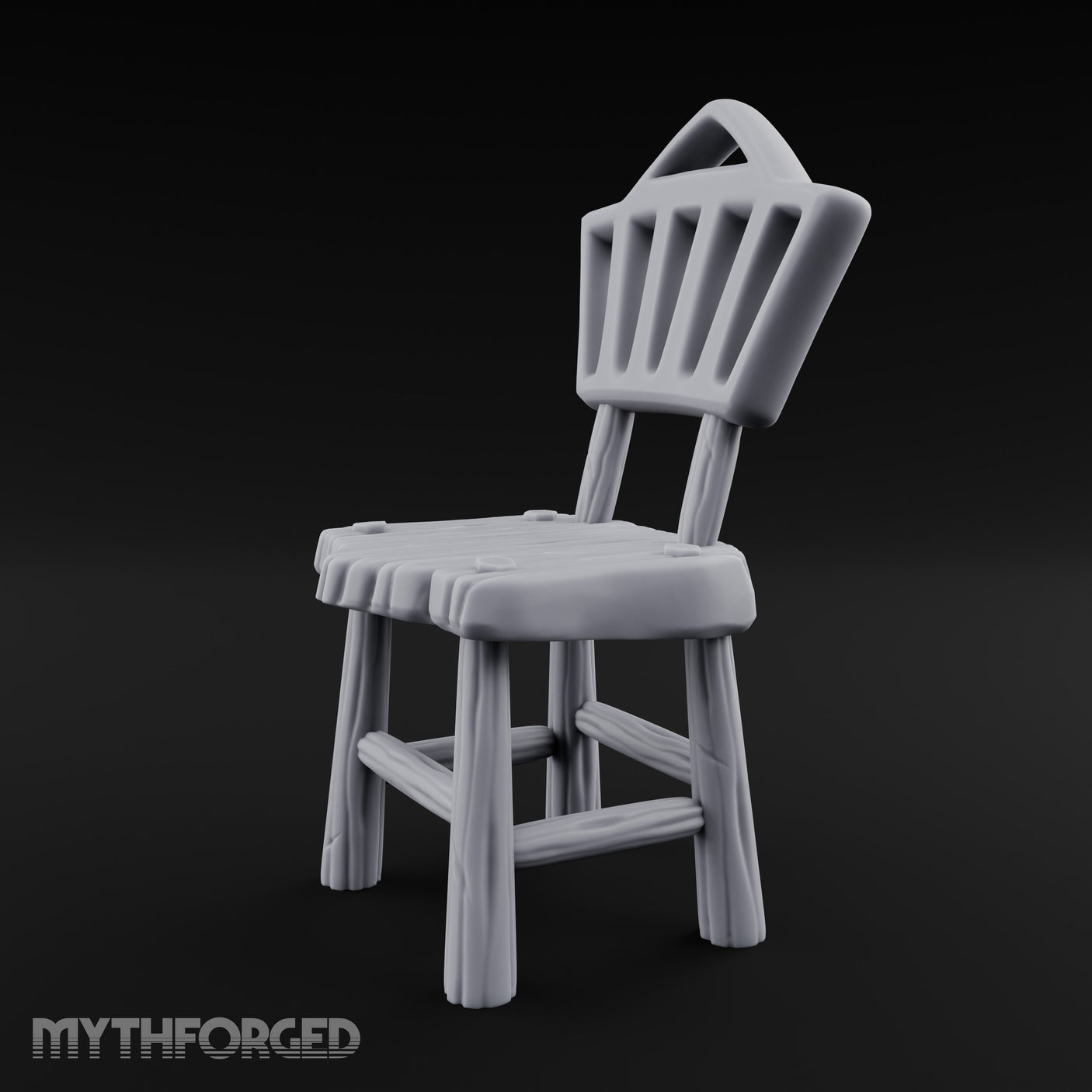 Slat-Backed Plank-Seated Tavern Chair gallery 8