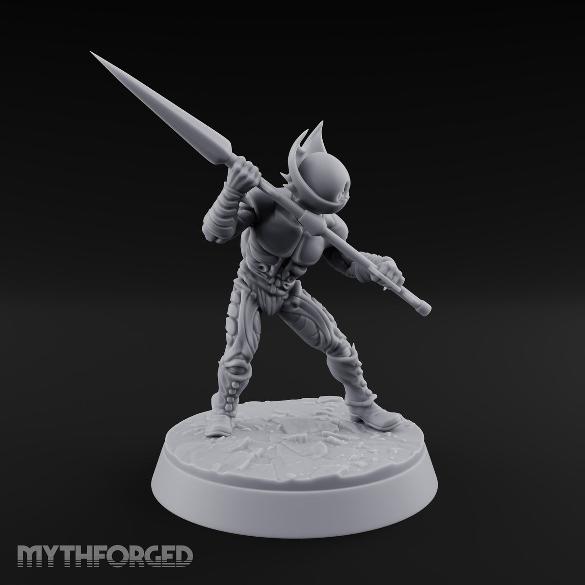 The Hive Sent No Warning Thri-kreen Spearmen — A