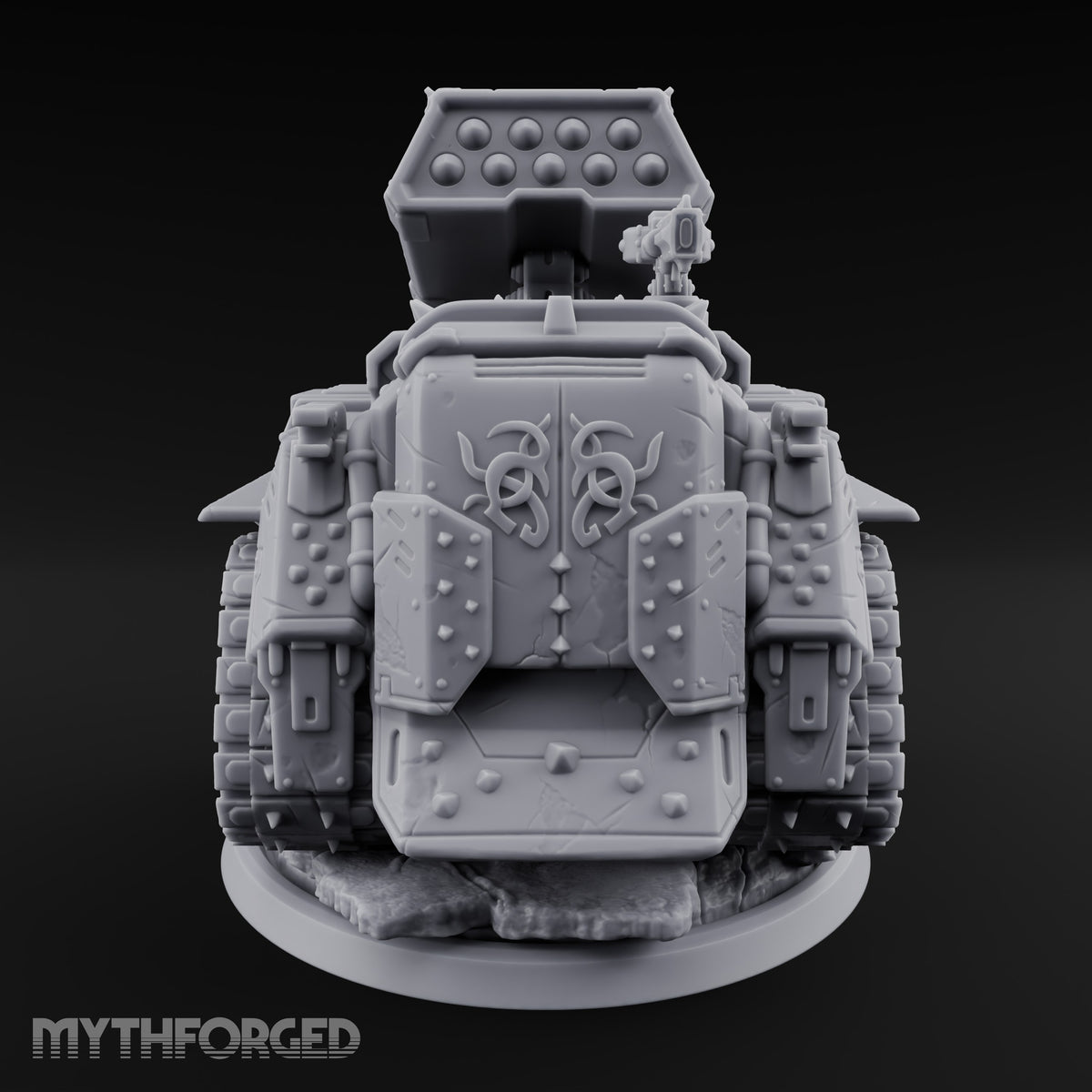 Rocket Pod, Rust Plating Modron Tracked Rocket Automaton — Rocket