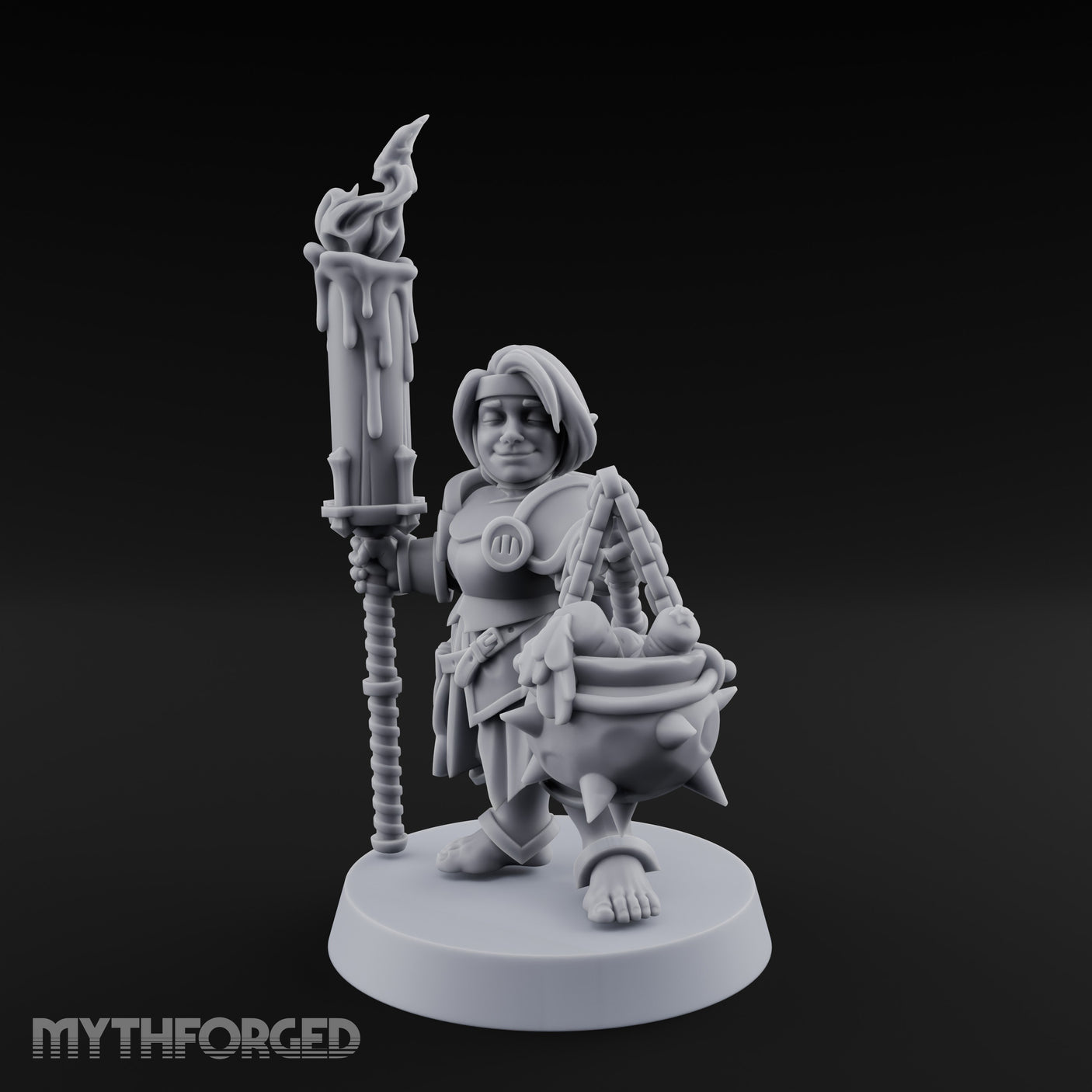 Smirking Halfling Cleric gallery 22