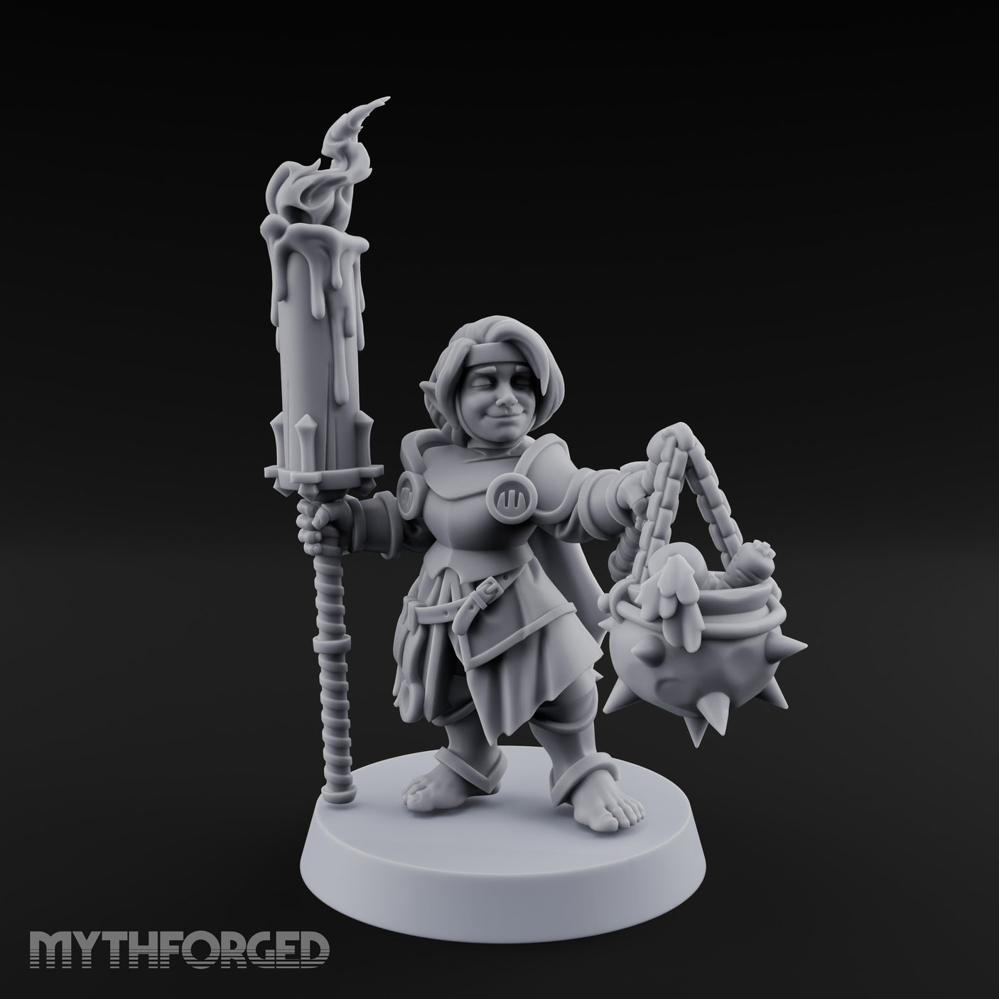 Smirking Halfling Cleric gallery 25