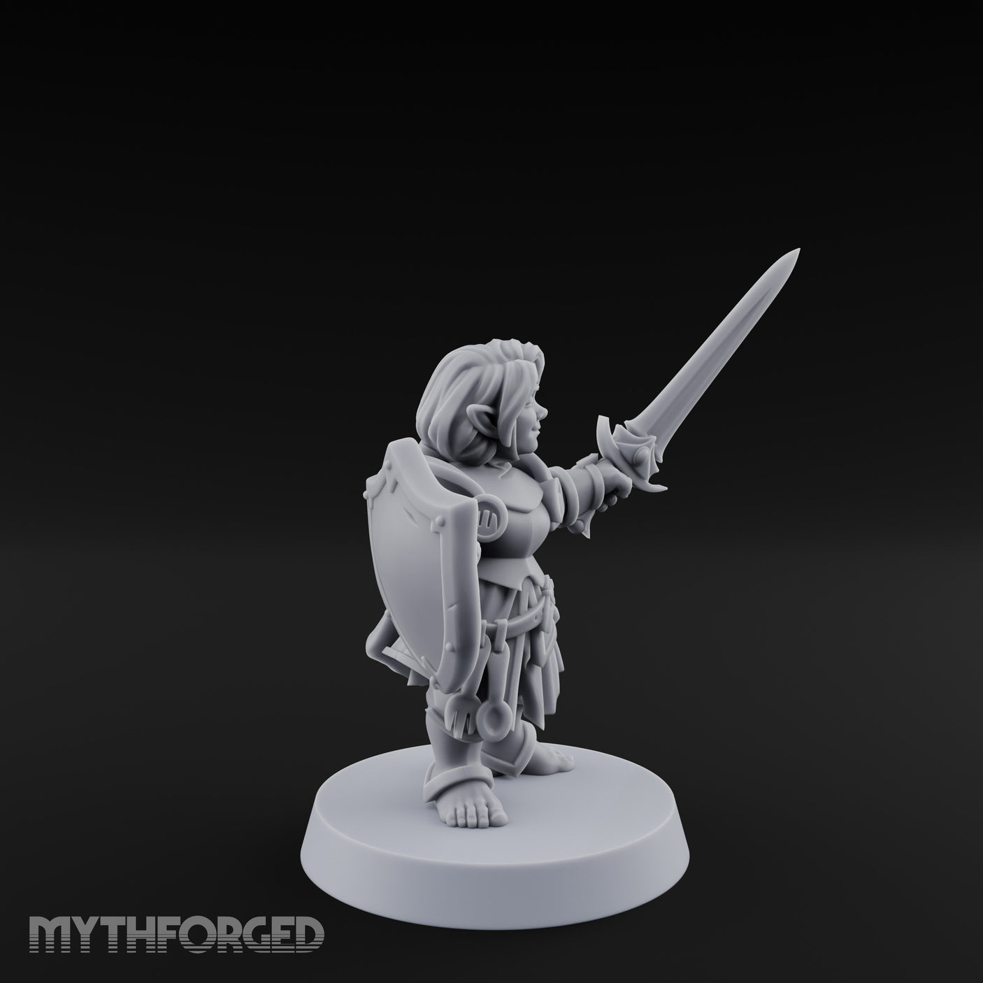 Smirking Halfling Cleric gallery 9