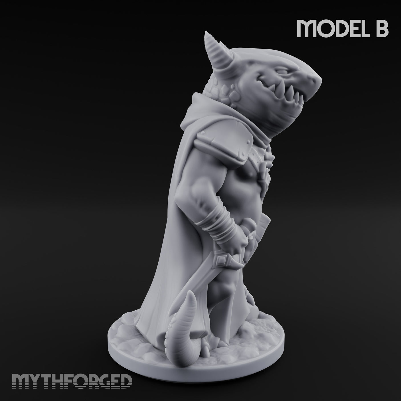 Sneaky Blade Wielding Kobold Rogue B Miniature for Dungeons and Dragons, Pathfinder or other TTRPGs