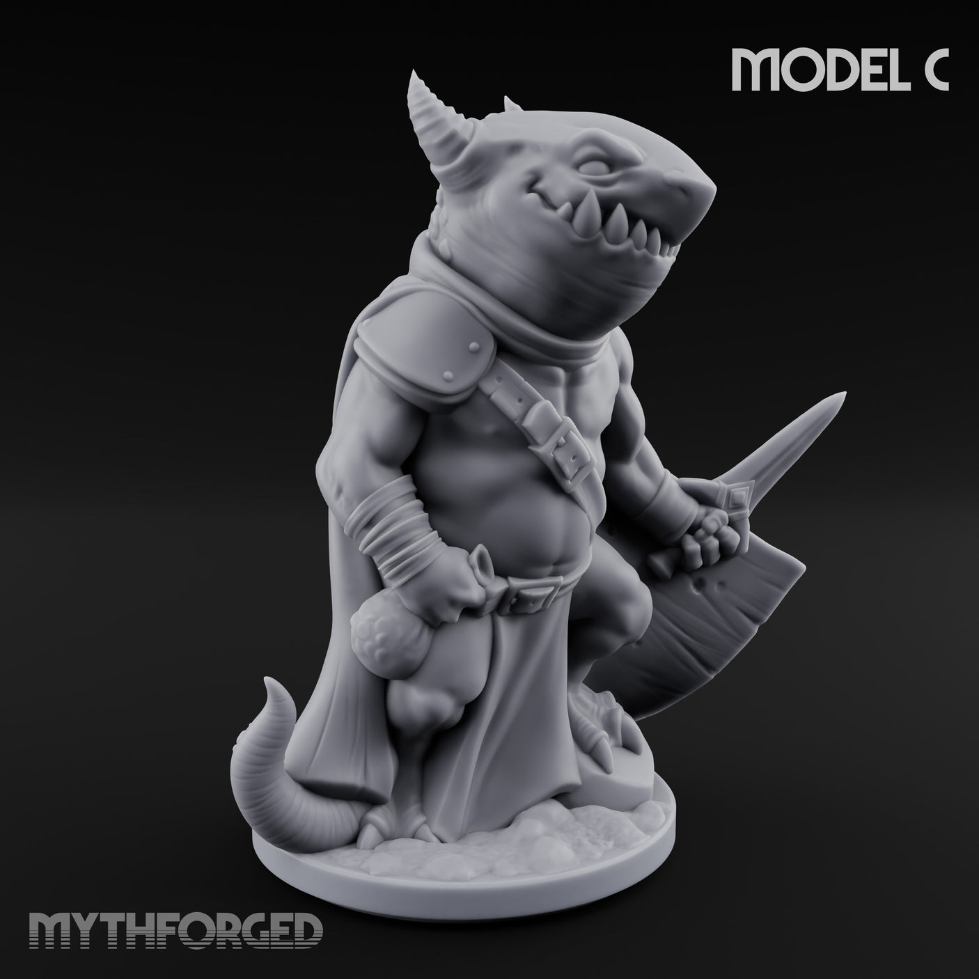 Sneaky Blade Wielding Kobold Rogue C Miniature for Dungeons and Dragons, Pathfinder or other TTRPGs
