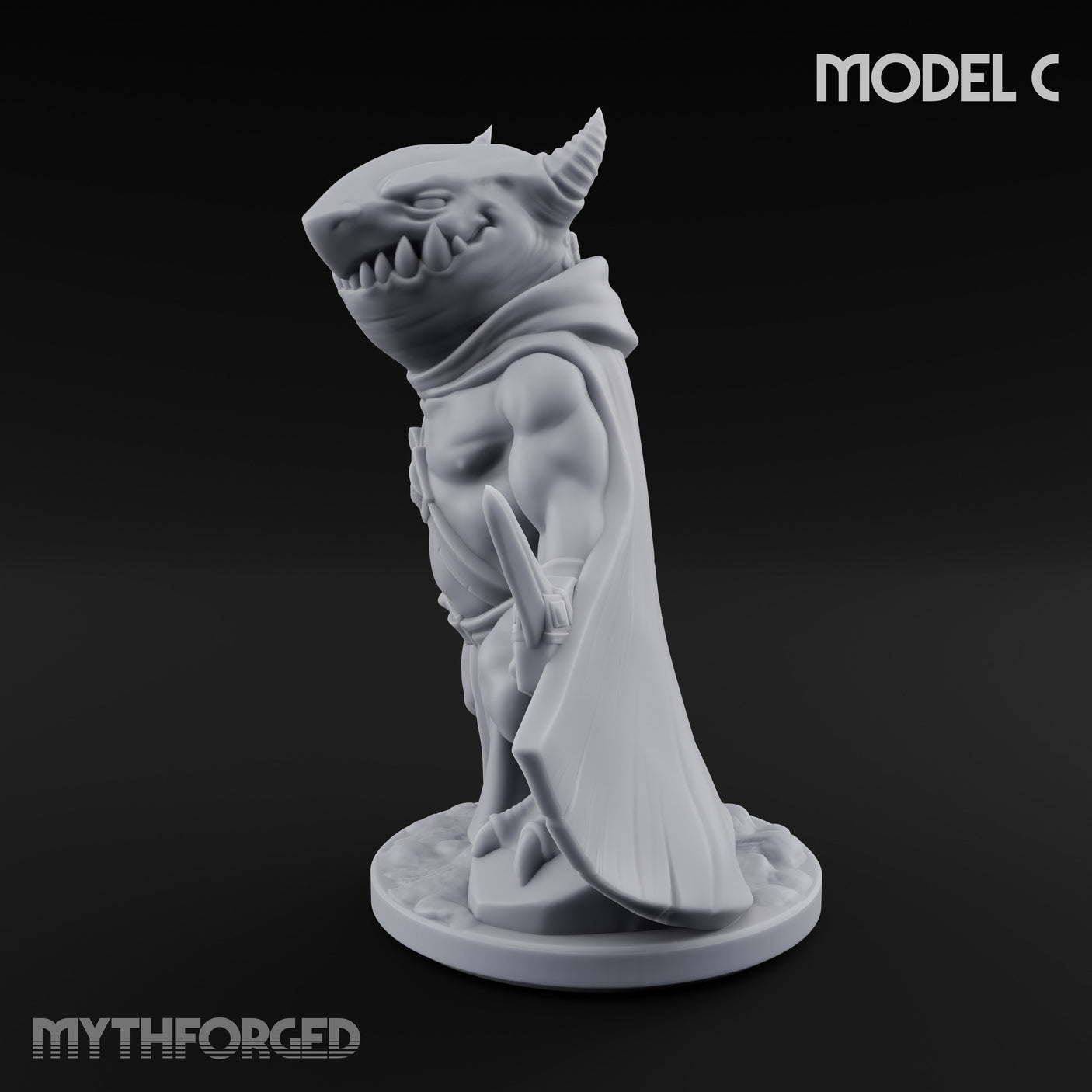 Sneaky Blade Wielding Kobold Rogue C Miniature for Dungeons and Dragons, Pathfinder or other TTRPGs