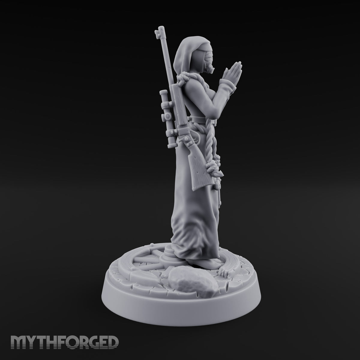 Saying Her Prayers Human Sniper Priestess — Standard