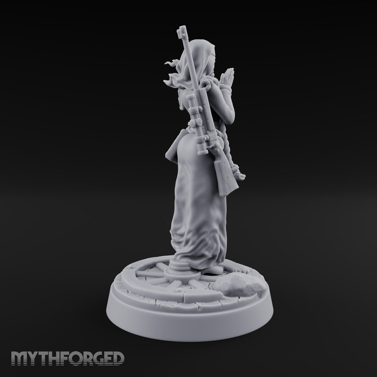 Saying Her Prayers Human Sniper Priestess — Standard