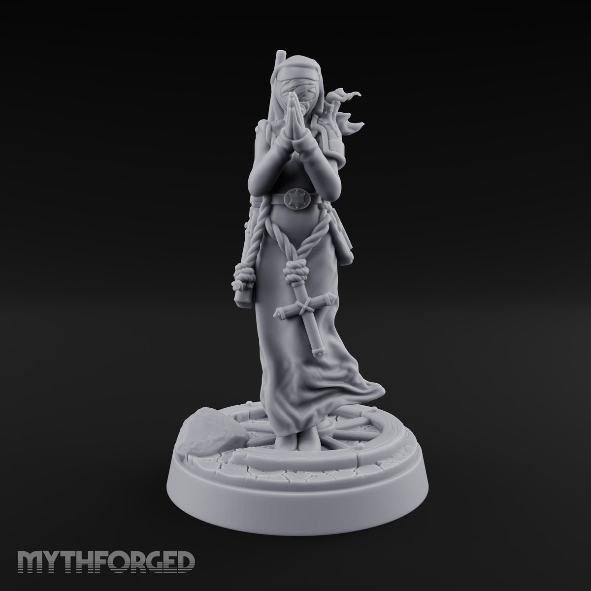 Saying Her Prayers Human Sniper Priestess — Standard