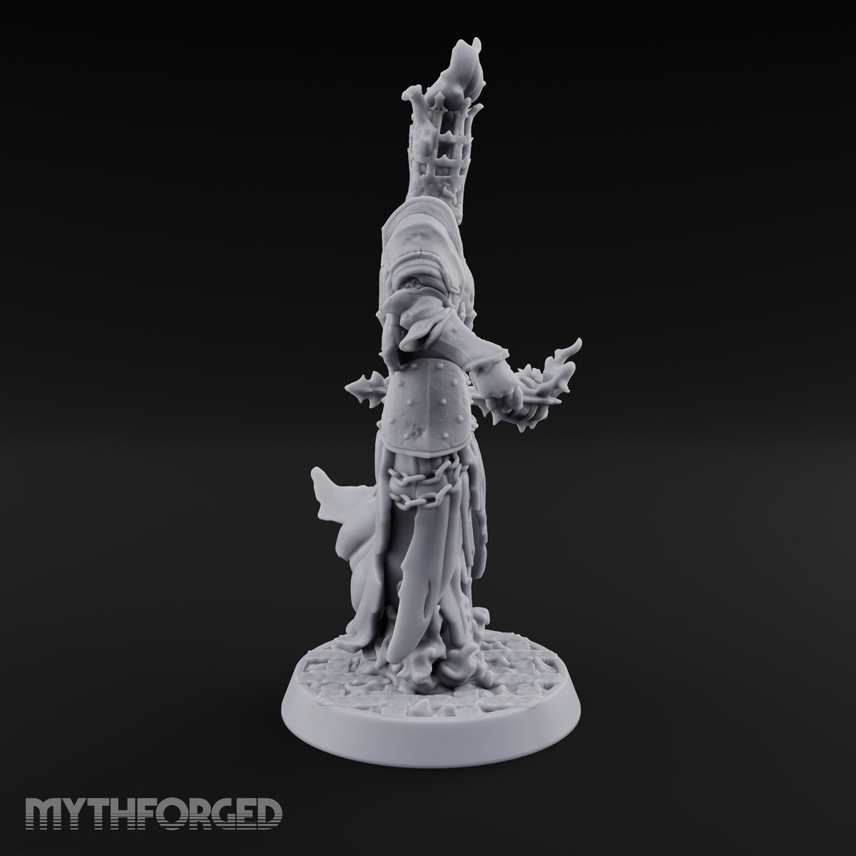 Hot Head, Cold Heart Wraith Flame-Headed Mace Warrior