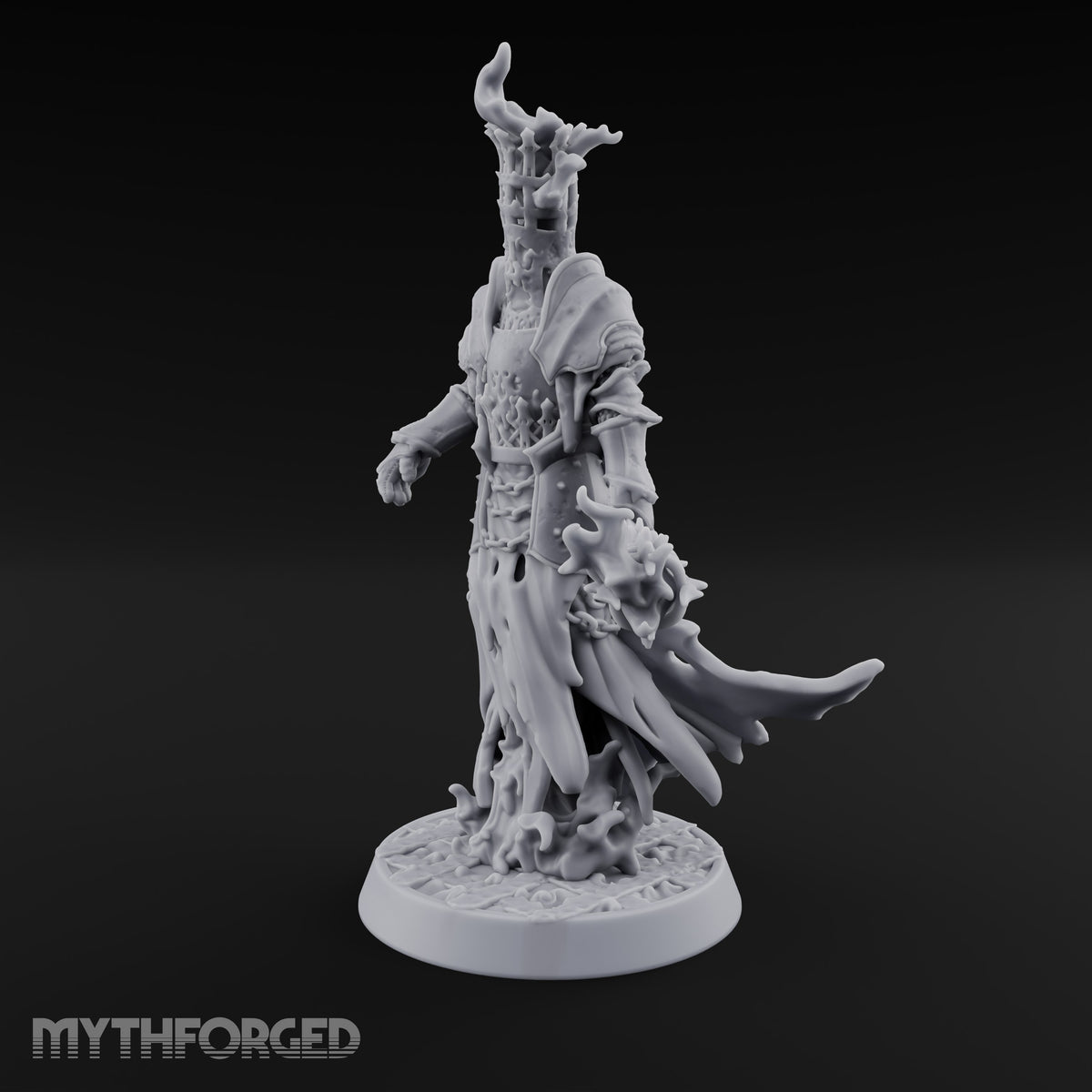 Hot Head, Cold Heart Wraith Flame-Headed Mace Warrior