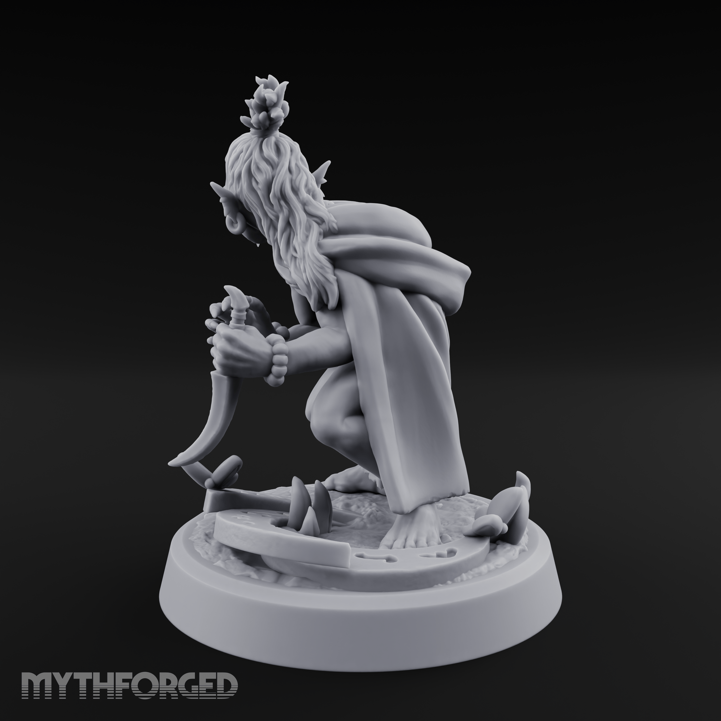 Crouching And Scheming Goblin Rogue Skulker