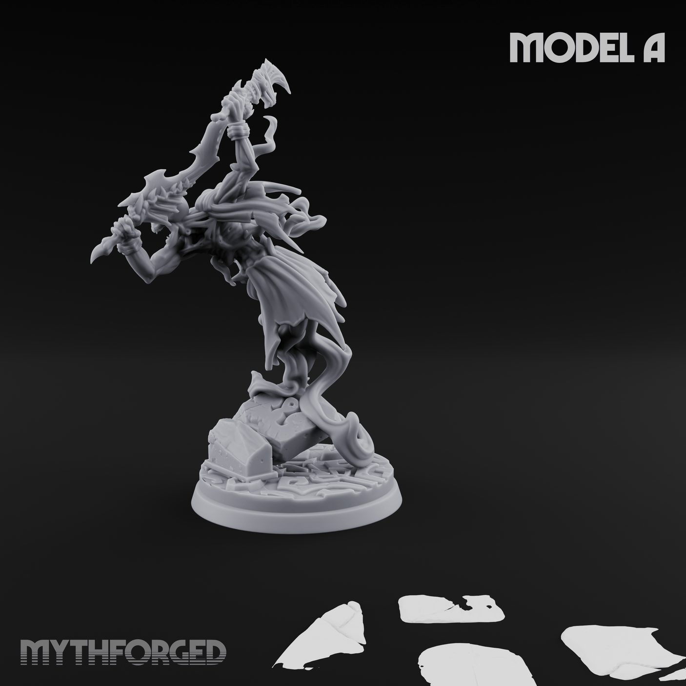 Clawing Through The Veil Specter Wraiths A Miniature for Dungeons and Dragons, Pathfinder or other TTRPGs