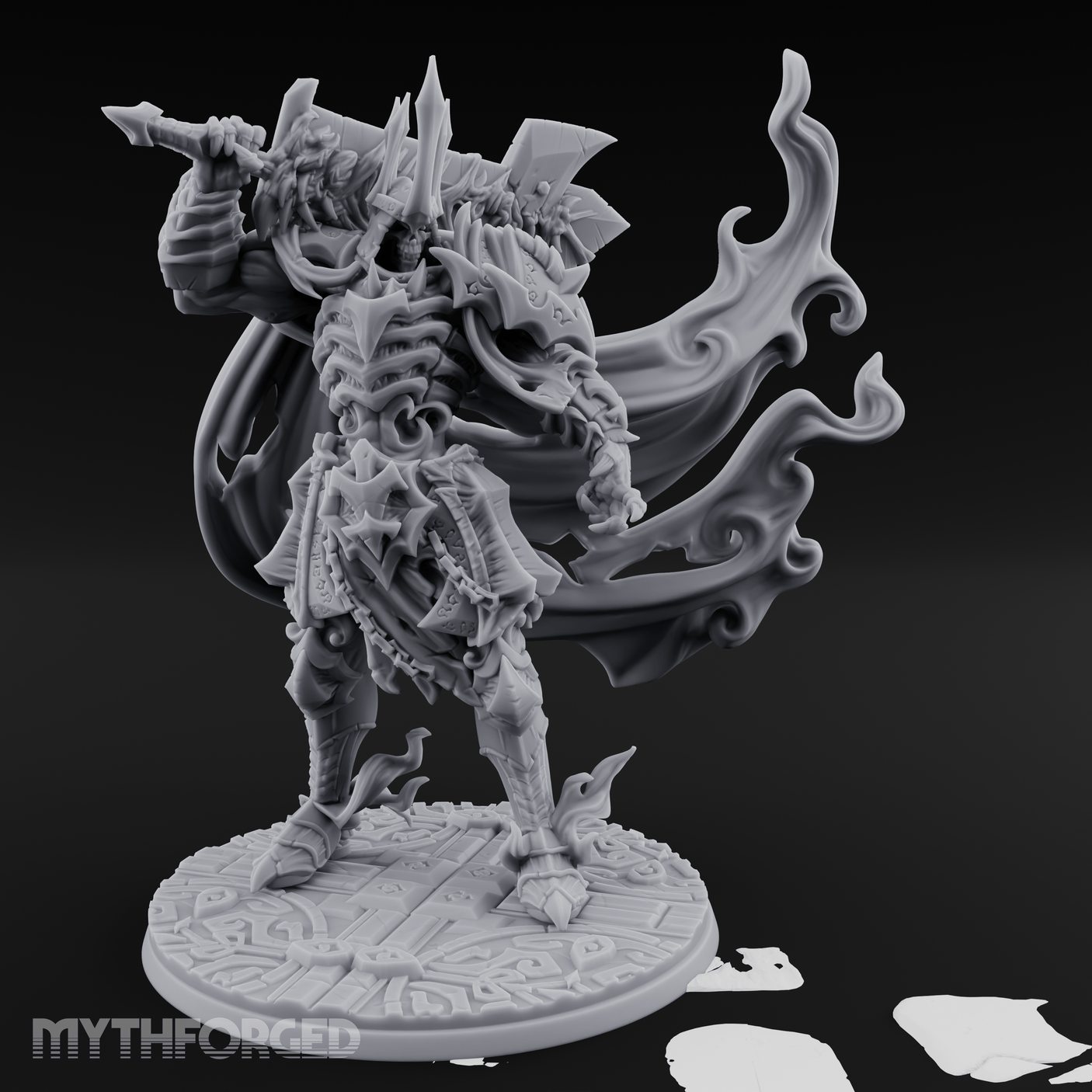 Robes Billowing Menacingly Specter Lord Miniature for Dungeons and Dragons, Pathfinder or other TTRPGs