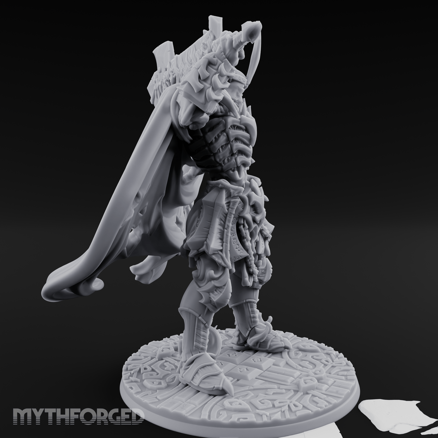 Robes Billowing Menacingly Specter Lord Miniature for Dungeons and Dragons, Pathfinder or other TTRPGs