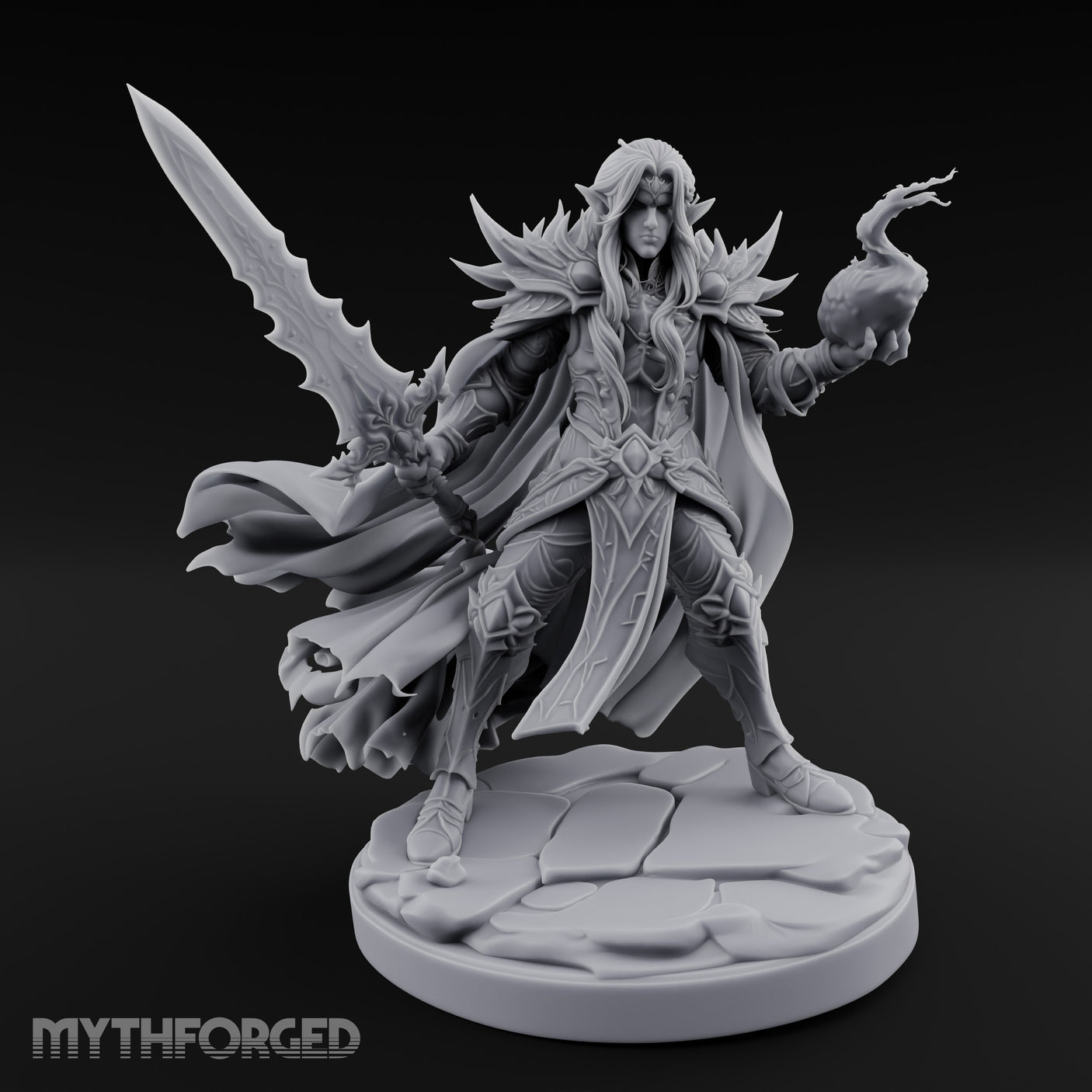 Spell And Sword Wielding Elf Spellblade gallery 2