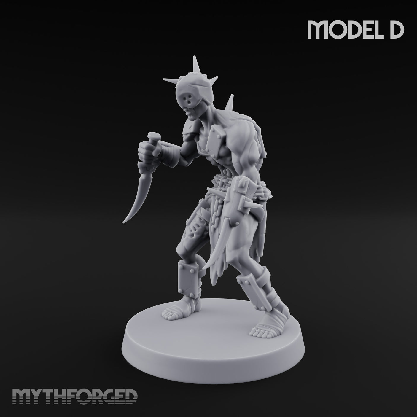 Spike Studded Blade Wielding Wretched Marauder D gallery 8