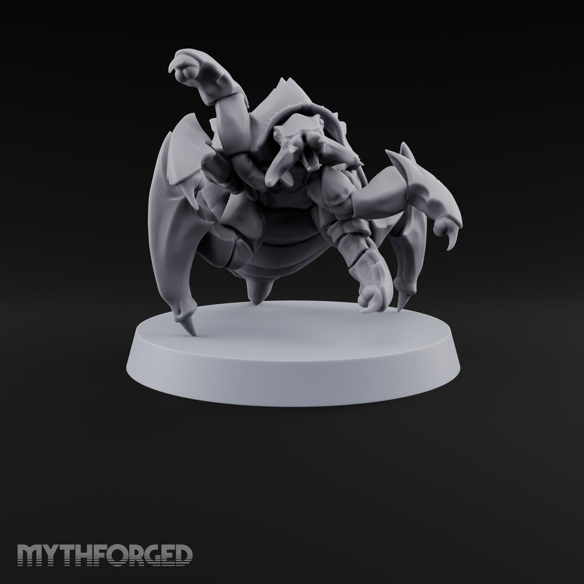 Nothing Under the Shell but Teeth Giant Crabs with Spiked Carapaces and Blade Legs — C