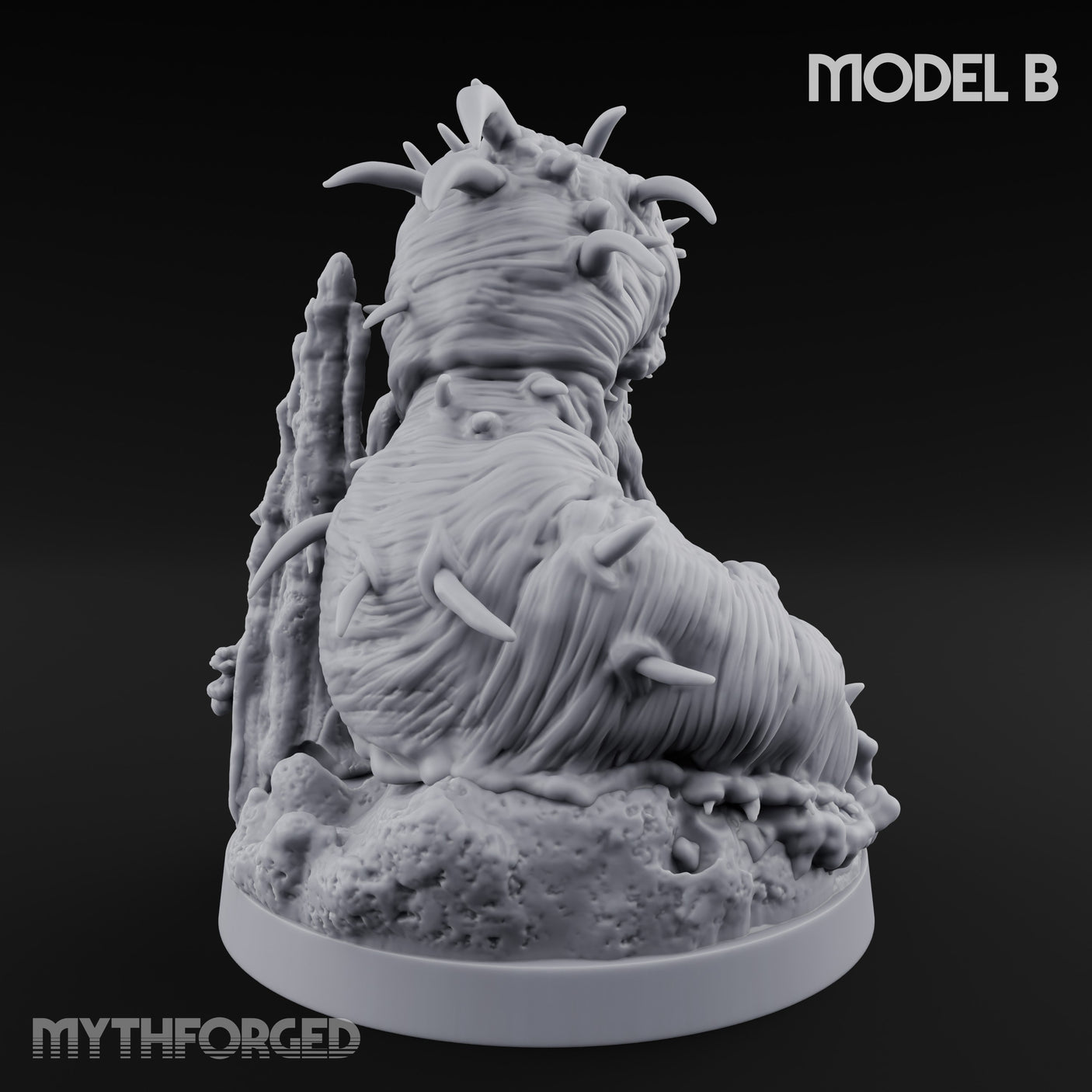Spine Bristling Aberration Whispering Worm B Miniature for Dungeons and Dragons, Pathfinder or other TTRPGs