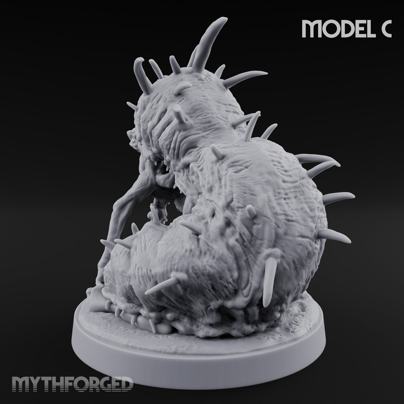 Spine Bristling Aberration Whispering Worm C Miniature for Dungeons and Dragons, Pathfinder or other TTRPGs