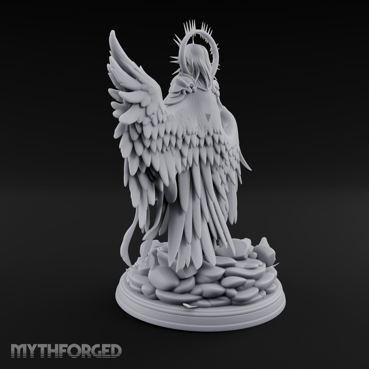 Staff Aloft Hand Outstretched Angel Sorcerer gallery 12