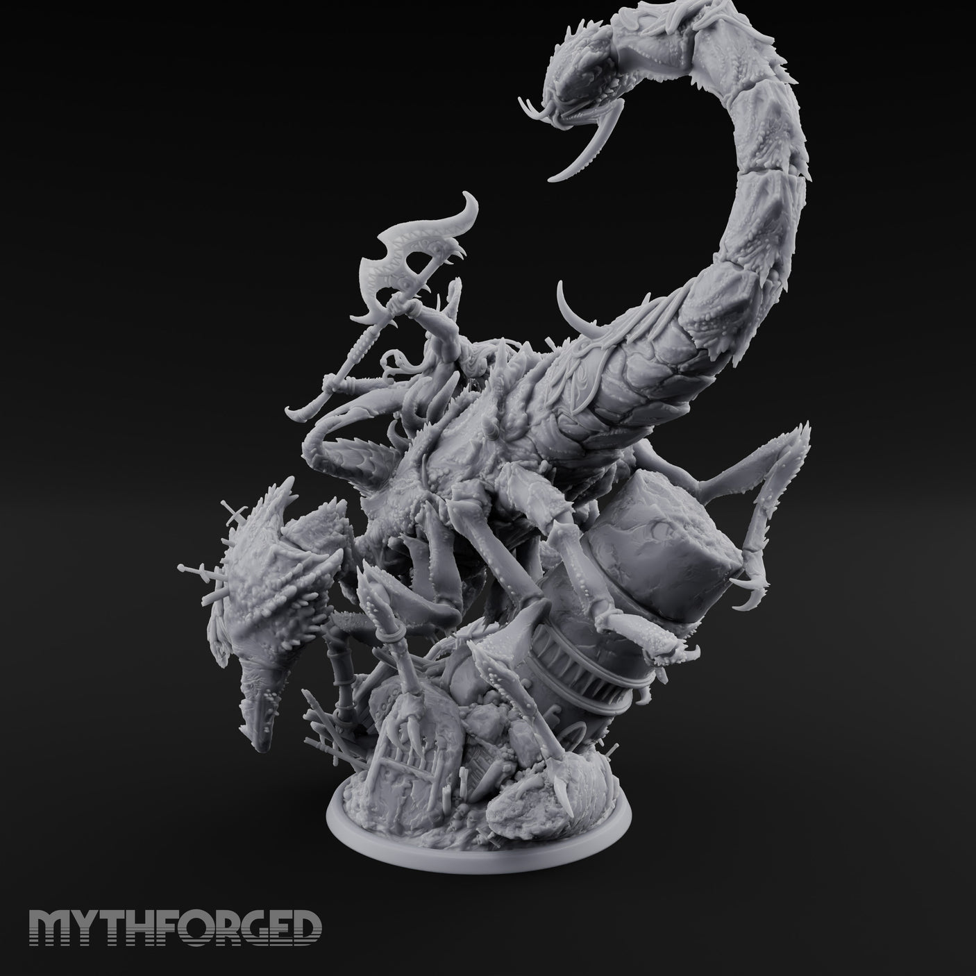 Stinger Arching Mega Miniature for Dungeons and Dragons, Pathfinder or other TTRPGs