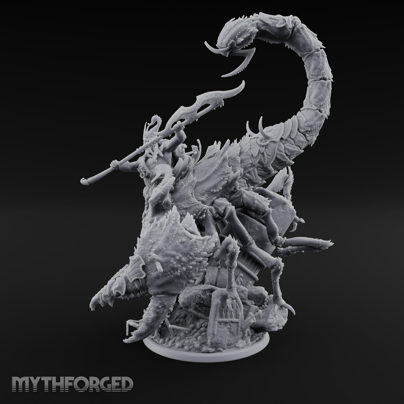 Stinger Arching Mega Miniature for Dungeons and Dragons, Pathfinder or other TTRPGs